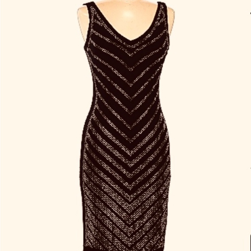 NWT Studded Black Party/Cocktail Dress